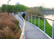 <a href="https://landscapearchitecturebuilt.com/yanweizhou-park">Yanweizhou Park </a>, <br>Jinhua, Zhejiang Province, China