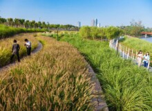 <a href="https://landscapearchitecturebuilt.com/yanweizhou-park">Yanweizhou Park </a>, <br>Jinhua, Zhejiang Province, China