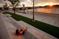 <a href="https://landscapearchitecturebuilt.com/citydeck">CityDeck</a>, <br>Green Bay, WI, USA