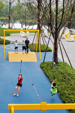 <a href="https://landscapearchitecturebuilt.com/cloud-paradise">Cloud Paradise</a>, <br>Chengdu, China