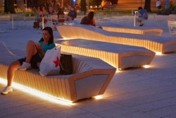 <a href="https://landscapearchitecturebuilt.com/harvard-plaza">Harvard Plaza</a>, <br>Cambridge, MA, USA