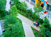 <a href="https://landscapearchitecturebuilt.com/industry-city-courtyard-5-6">Industry City Courtyard 5-6</a>, <br>Sunset Park, Brooklyn, NY, USA