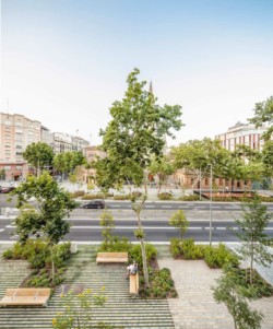 <a href="https://landscapearchitecturebuilt.com/passeig-de-sant-joan-boulevard">Passeig de Sant Joan Boulevard - Phase 2</a>, <br>Barcelona, Spain