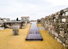<a href="https://landscapearchitecturebuilt.com/restoration-of-the-roman-forum-of-empuries-girona">Restoration of the Roman Forum of Empúries</a>, <br>Girona, Spain