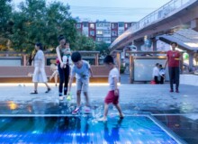 <a href="https://landscapearchitecturebuilt.com/vanke-times-center">Vanke Times Center</a>, <br>Beijing, China