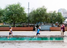 <a href="https://landscapearchitecturebuilt.com/vanke-times-center">Vanke Times Center</a>, <br>Beijing, China