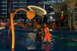 <a href="https://landscapearchitecturebuilt.com/waterway-point-happy-park">Waterway point - Happy Park</a>, <br>Singapore