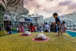 <a href="https://landscapearchitecturebuilt.com/waterway-point-happy-park">Waterway point - Happy Park</a>, <br>Singapore