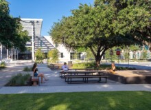 <a href="https://landscapearchitecturebuilt.com/fontaine-plaza">Fontaine Plaza</a>, <br>Austin Community College Highland Campus, Austin, TX, USA