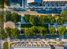 <a href="https://landscapearchitecturebuilt.com/fontaine-plaza">Fontaine Plaza</a>, <br>Austin Community College Highland Campus, Austin, TX, USA