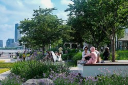 <a href="https://landscapearchitecturebuilt.com/west-bund-riverfront">West Bund Riverfront</a>, <br>Shanghai, China