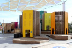 <a href="https://landscapearchitecturebuilt.com/play-land-at-serravalle-designer-outlet">Play Land at Serravalle Designer Outlet</a>, <br>Serravalle Scrivia, Italy An image of landscape architecture project Play Land at Serravalle Designer Outlet, by design firm Carve, in Serravalle Scrivia, Italy.