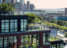 <a href="https://landscapearchitecturebuilt.com/150-charles">150 Charles</a>, <br>New York, NY, USA An image of a landscape architecture project in New York, showing