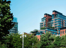 <a href="https://landscapearchitecturebuilt.com/150-charles">150 Charles</a>, <br>New York, NY, USA An image of a landscape architecture project in New York, showing