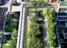 <a href="https://landscapearchitecturebuilt.com/150-charles">150 Charles</a>, <br>New York, NY, USA An image of a landscape architecture project in New York, showing