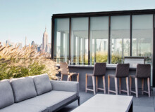 <a href="https://landscapearchitecturebuilt.com/150-charles">150 Charles</a>, <br>New York, NY, USA An image of a landscape architecture project in New York, showing