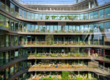 <a href="https://landscapearchitecturebuilt.com/biotope">Biotope</a>, <br>Lille, France An image of landscape architecture project Biotope, by design firm Henning Larsen, in Lille, France.