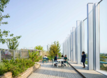 <a href="https://landscapearchitecturebuilt.com/biotope">Biotope</a>, <br>Lille, France An image of landscape architecture project Biotope, by design firm Henning Larsen, in Lille, France.