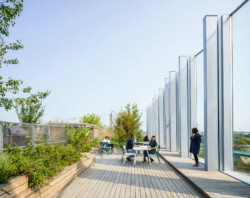 <a href="https://landscapearchitecturebuilt.com/biotope">Biotope</a>, <br>Lille, France An image of landscape architecture project Biotope, by design firm Henning Larsen, in Lille, France.