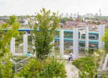 <a href="https://landscapearchitecturebuilt.com/biotope">Biotope</a>, <br>Lille, France An image of landscape architecture project Biotope, by design firm Henning Larsen, in Lille, France.