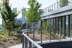 <a href="https://landscapearchitecturebuilt.com/biotope">Biotope</a>, <br>Lille, France An image of landscape architecture project Biotope, by design firm Henning Larsen, in Lille, France.