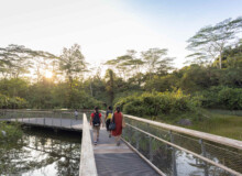 <a href="https://landscapearchitecturebuilt.com/rifle-range-park">Rifle Range Park</a>, <br>Singapore An image of landscape architecture project Rifle Range Park, by design firm Henning Larsen, in Singapore.