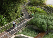 <a href="https://landscapearchitecturebuilt.com/rifle-range-park">Rifle Range Park</a>, <br>Singapore An image of landscape architecture project Rifle Range Park, by design firm Henning Larsen, in Singapore.