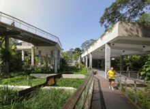 <a href="https://landscapearchitecturebuilt.com/rifle-range-park">Rifle Range Park</a>, <br>Singapore An image of landscape architecture project Rifle Range Park, by design firm Henning Larsen, in Singapore.