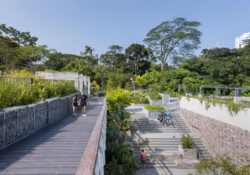 <a href="https://landscapearchitecturebuilt.com/rifle-range-park">Rifle Range Park</a>, <br>Singapore An image of landscape architecture project Rifle Range Park, by design firm Henning Larsen, in Singapore.
