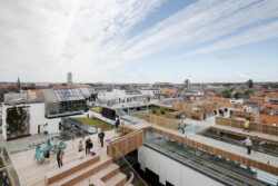 <a href="https://landscapearchitecturebuilt.com/salling-rooftop-roofgarden">Salling Rooftop and Roofgarden</a>, <br>Aalborg, Denmark and Aarhus, Denmark An image of landscape architecture project Salling Rooftop and Roofgarden, by design firm Henning Larsen, in Aalborg, Denmark and Aarhus, Denmark.