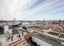 <a href="https://landscapearchitecturebuilt.com/salling-rooftop-roofgarden">Salling Rooftop and Roofgarden</a>, <br>Aalborg, Denmark and Aarhus, Denmark An image of landscape architecture project Salling Rooftop and Roofgarden, by design firm Henning Larsen, in Aalborg, Denmark and Aarhus, Denmark.