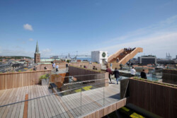 <a href="https://landscapearchitecturebuilt.com/salling-rooftop-roofgarden">Salling Rooftop and Roofgarden</a>, <br>Aalborg, Denmark and Aarhus, Denmark An image of landscape architecture project Salling Rooftop and Roofgarden, by design firm Henning Larsen, in Aalborg, Denmark and Aarhus, Denmark.