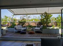 <a href="https://landscapearchitecturebuilt.com/holborn-natural-roof-garden-oasis">Holborn Natural Roof Garden Oasis</a>, <br>London, UK An image of landscape architecture project Holborn Natural Roof Garden Oasis, by design firm Mylandscapes, in London, UK. Showing roof gardens with furniture and planting