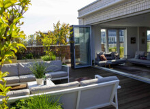 <a href="https://landscapearchitecturebuilt.com/holborn-natural-roof-garden-oasis">Holborn Natural Roof Garden Oasis</a>, <br>London, UK An image of landscape architecture project Holborn Natural Roof Garden Oasis, by design firm Mylandscapes, in London, UK. Showing roof gardens with furniture and planting