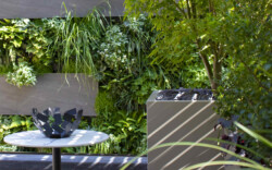 <a href="https://landscapearchitecturebuilt.com/belgravia-green-wall">Belgravia Green Wall: A Biodiverse Tapestry</a>, <br>London, UK
