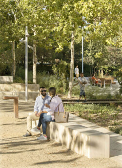 <a href="https://landscapearchitecturebuilt.com/rambla-girada">Rambla Girada</a>, <br>Vilafranca del Penedès, Spain