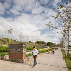 <a href="https://landscapearchitecturebuilt.com/vallmora-park">Vallmora Park</a>, <br>Barcelona, Spain Insect hotel