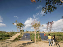 <a href="https://landscapearchitecturebuilt.com/vallmora-park">Vallmora Park</a>, <br>Barcelona, Spain
