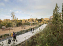 <a href="https://landscapearchitecturebuilt.com/can-bada-park">Can Bada Park</a>, <br>Barcelona, Spain