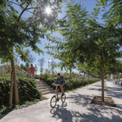<a href="https://landscapearchitecturebuilt.com/eix-de-la-via">Eix de la via</a>, <br>Barcelona, Spain