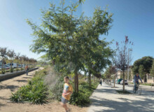 <a href="https://landscapearchitecturebuilt.com/eix-de-la-via">Eix de la via</a>, <br>Barcelona, Spain