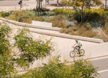 <a href="https://landscapearchitecturebuilt.com/eix-de-la-via">Eix de la via</a>, <br>Barcelona, Spain