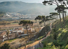 <a href="https://landscapearchitecturebuilt.com/pedestrian-connection-barcelona-montcada">Pedestrian Connection between Barcelona and Montcada i Reixac</a>, <br>Barcelona, Spain